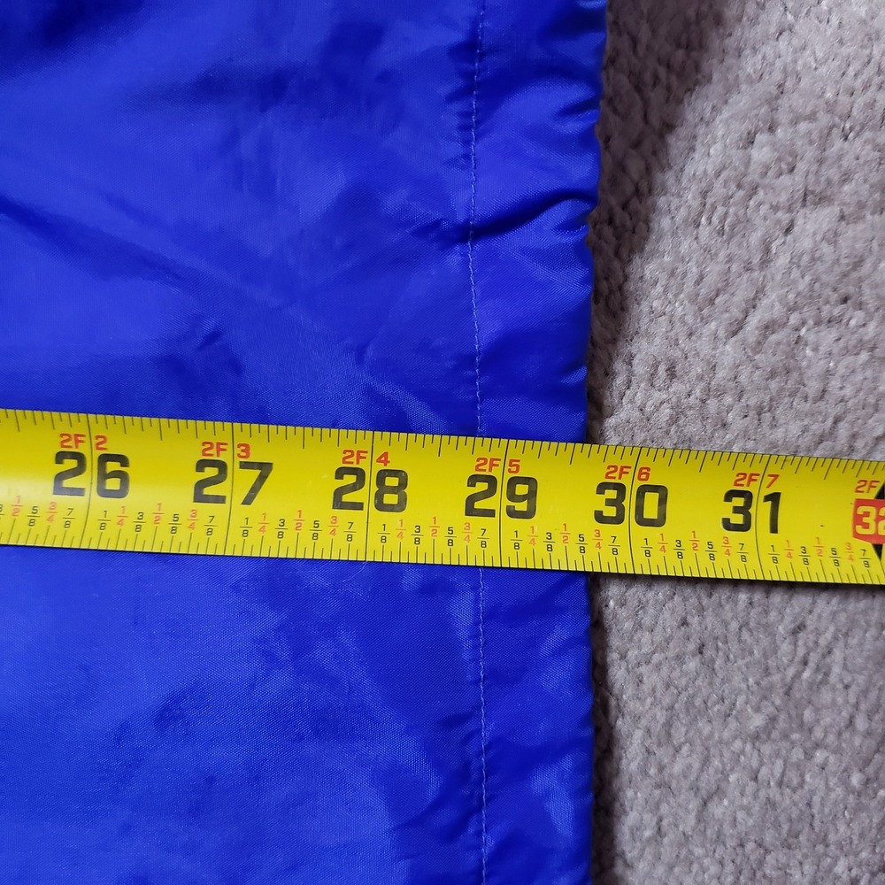 Vintage Rei Anorak Jacket Mens M Blue Lightweight 1/2 Zip Pullover Pockets - Picture 10 of 12